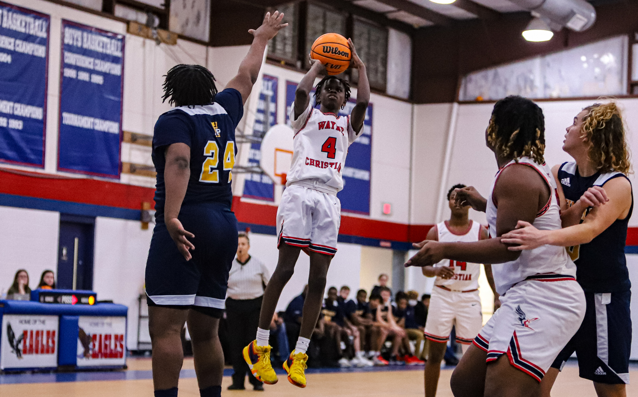 Boys Basketball: Wayne Christian Takes Down John Paul II (PHOTO GALLERY)