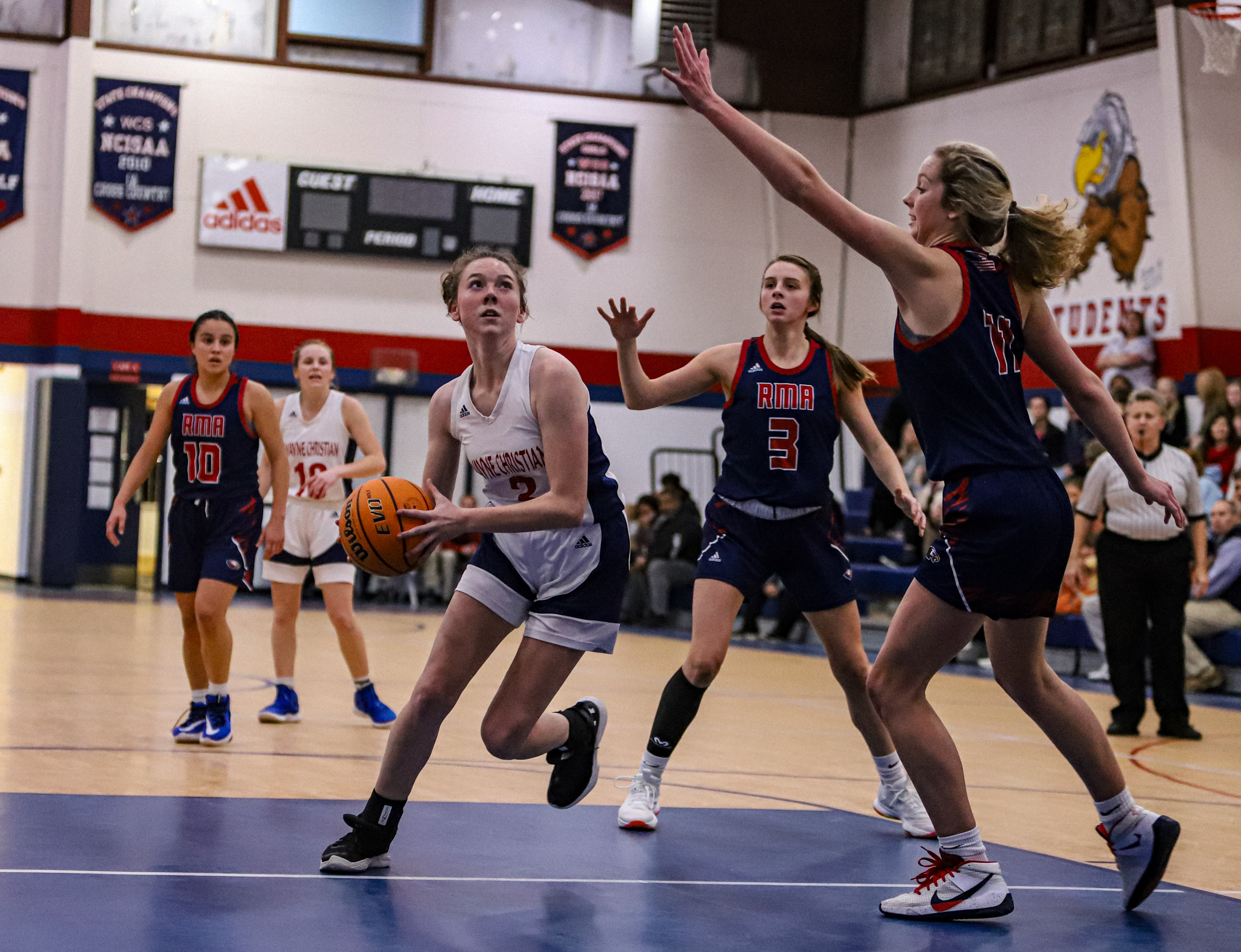 Girls Basketball: Wayne Christian Gets Past Rocky Mount Academy (PHOTO GALLERY)