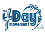 Your 4 Helps Open The Door: The Four Day Movement Begins Fundraising Effort