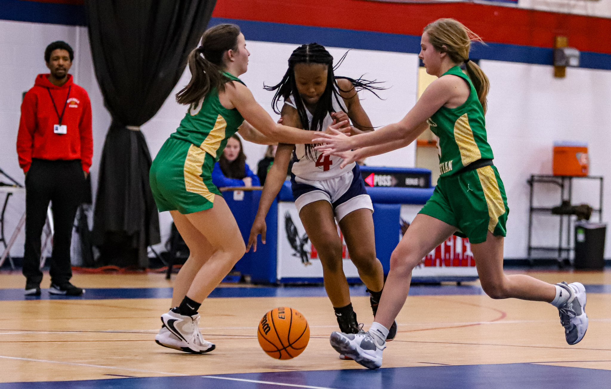 Girls Basketball: Wayne Christian Dominates Harrells Christian Academy (PHOTO GALLERY)