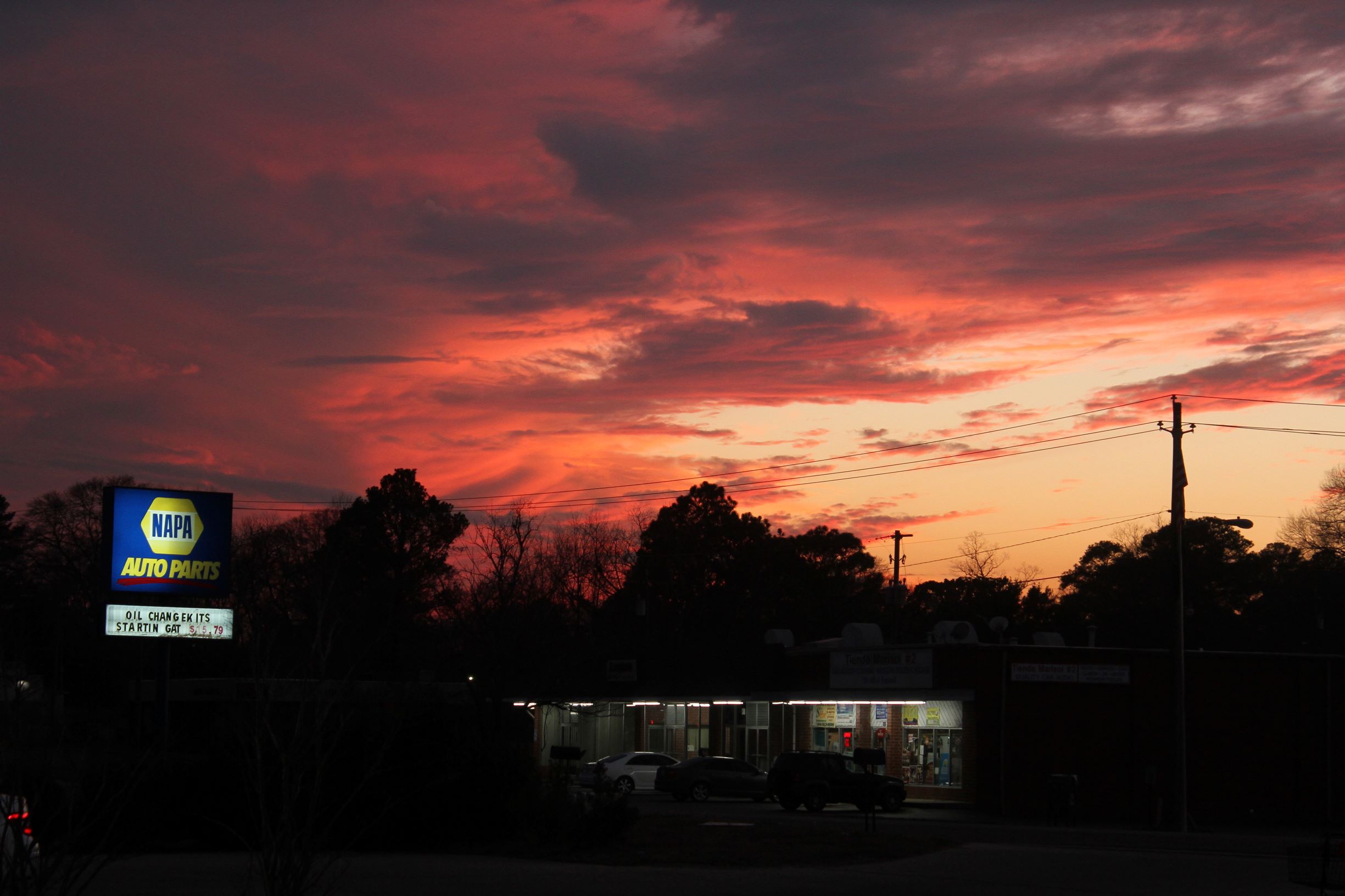 PIC OF THE DAY: A Beautiful Sunset Over Mount Olive