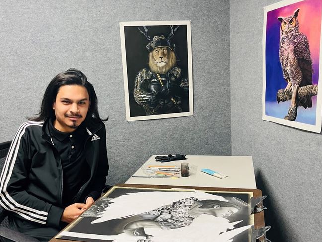 College Opportunity Gives Luis Henriquez The Chance To Paint His Own Future