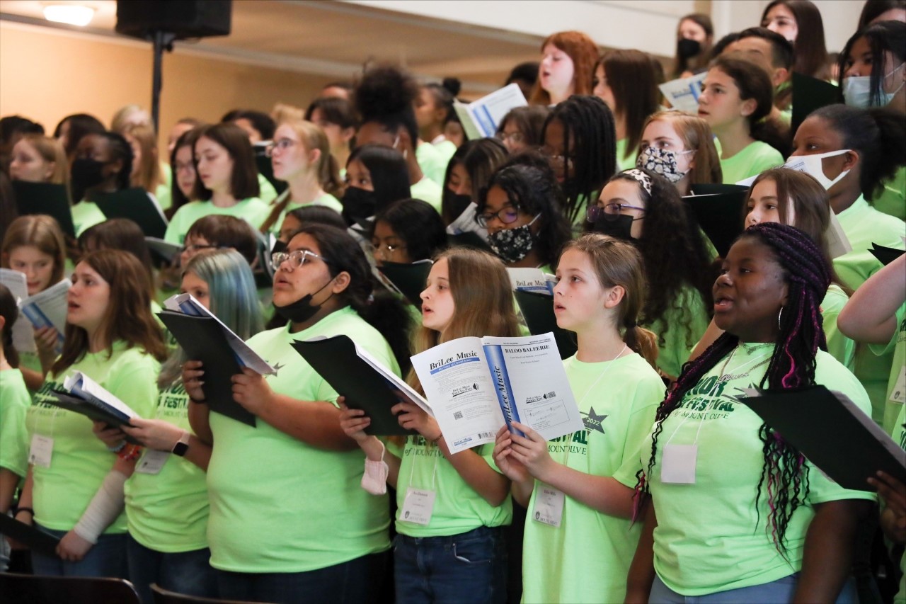 UMO Hosts Annual Middle School Honor Choir Festival