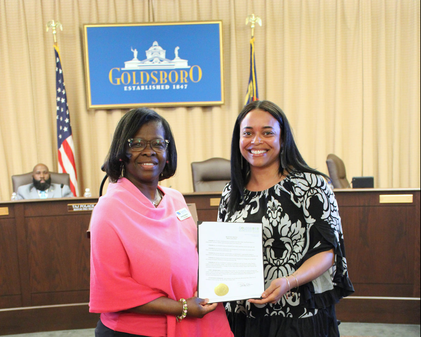 Second Chance Month Recognized By Goldsboro City Council