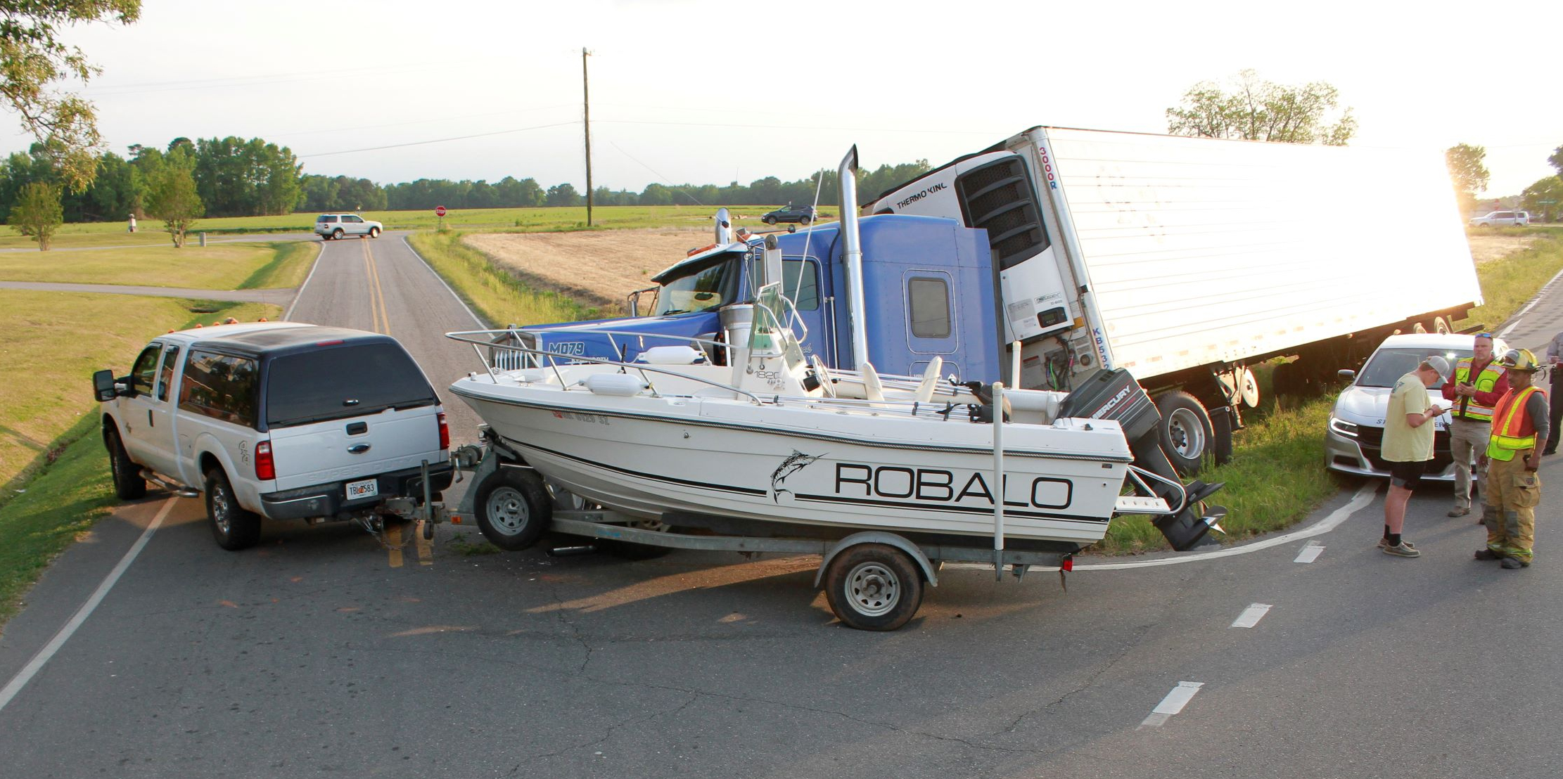 No One Hurt In Crash Between Semi And SUV Near Mount Olive [Photo Gallery]