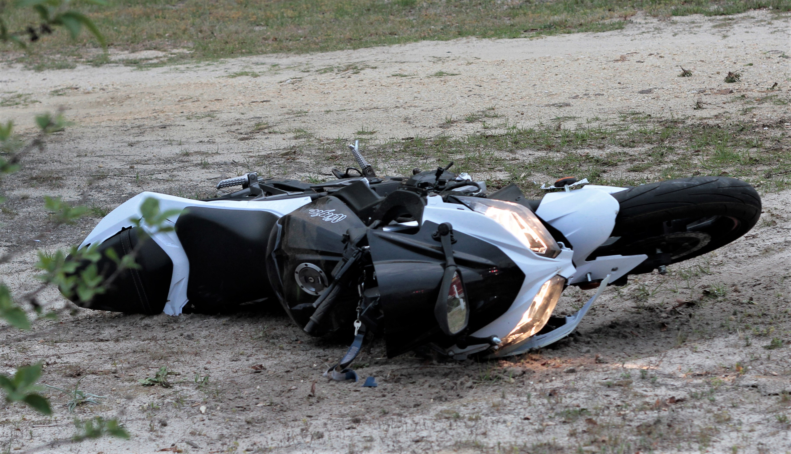 Man Injured In Motorcycle Crash On Old Mount Olive Highway [Photo Gallery]