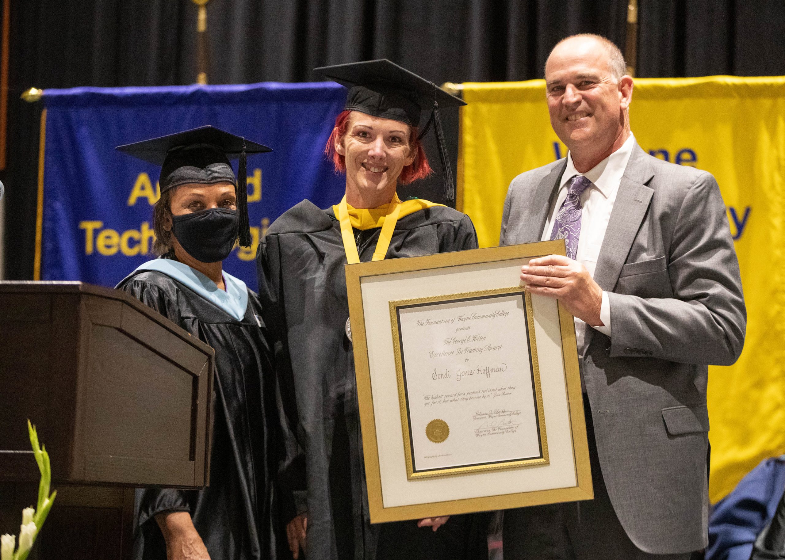 Hoffman Receives Teaching Award