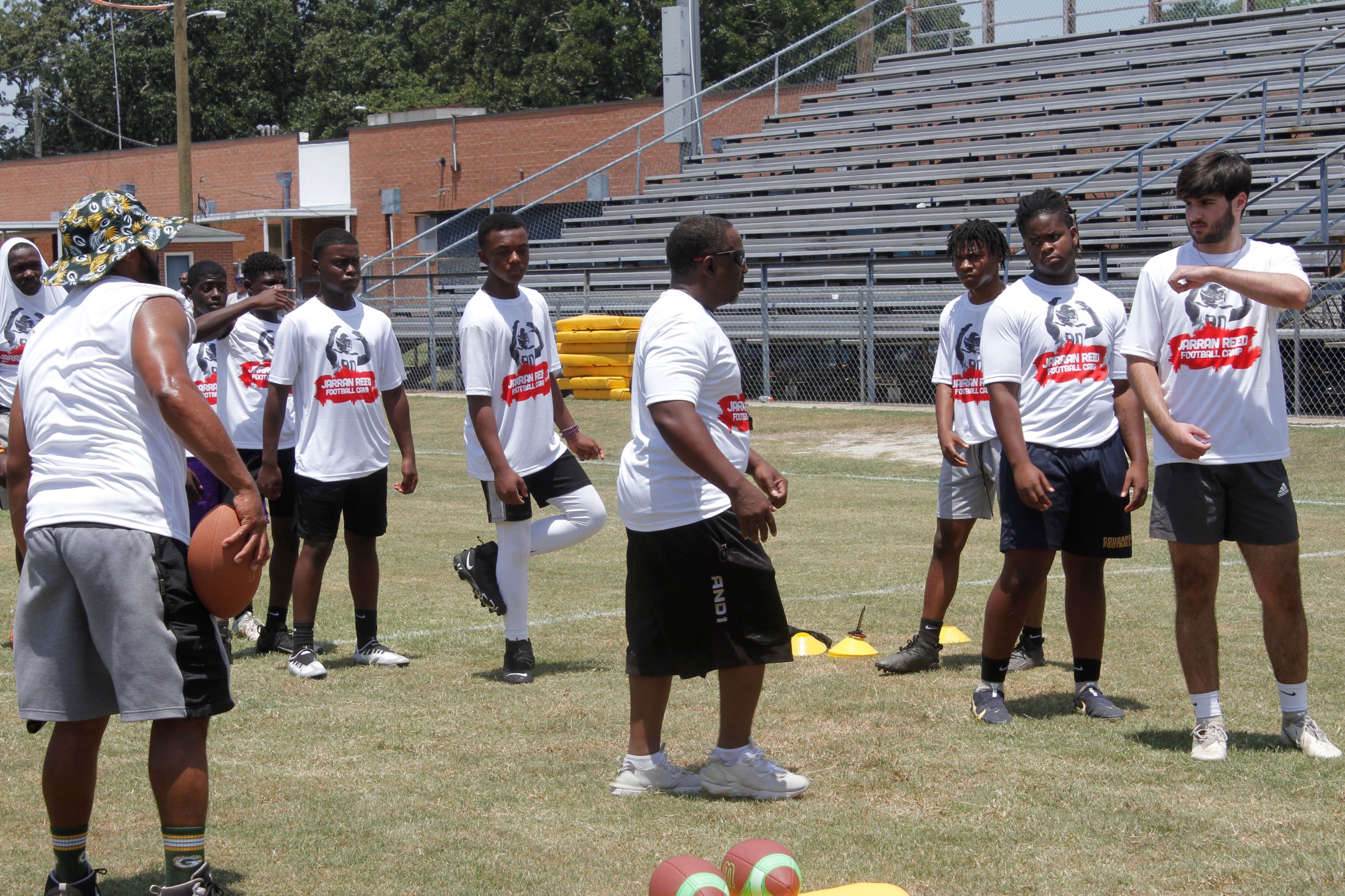 Jarran Reed Holds Annual Football Camp [Photo Gallery]