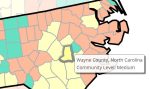 CDC: Most Of Eastern Carolina At High-Risk For COVID-19 Spread; Wayne At Medium Risk