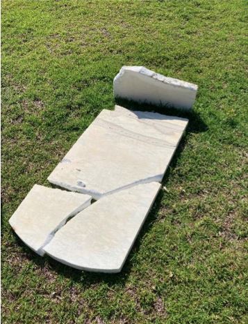 Damage To Myrtle Grove Cemetery