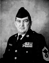 Retired CMSgt. Billie Calvin Darlington