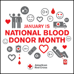 January is Blood Donation Month