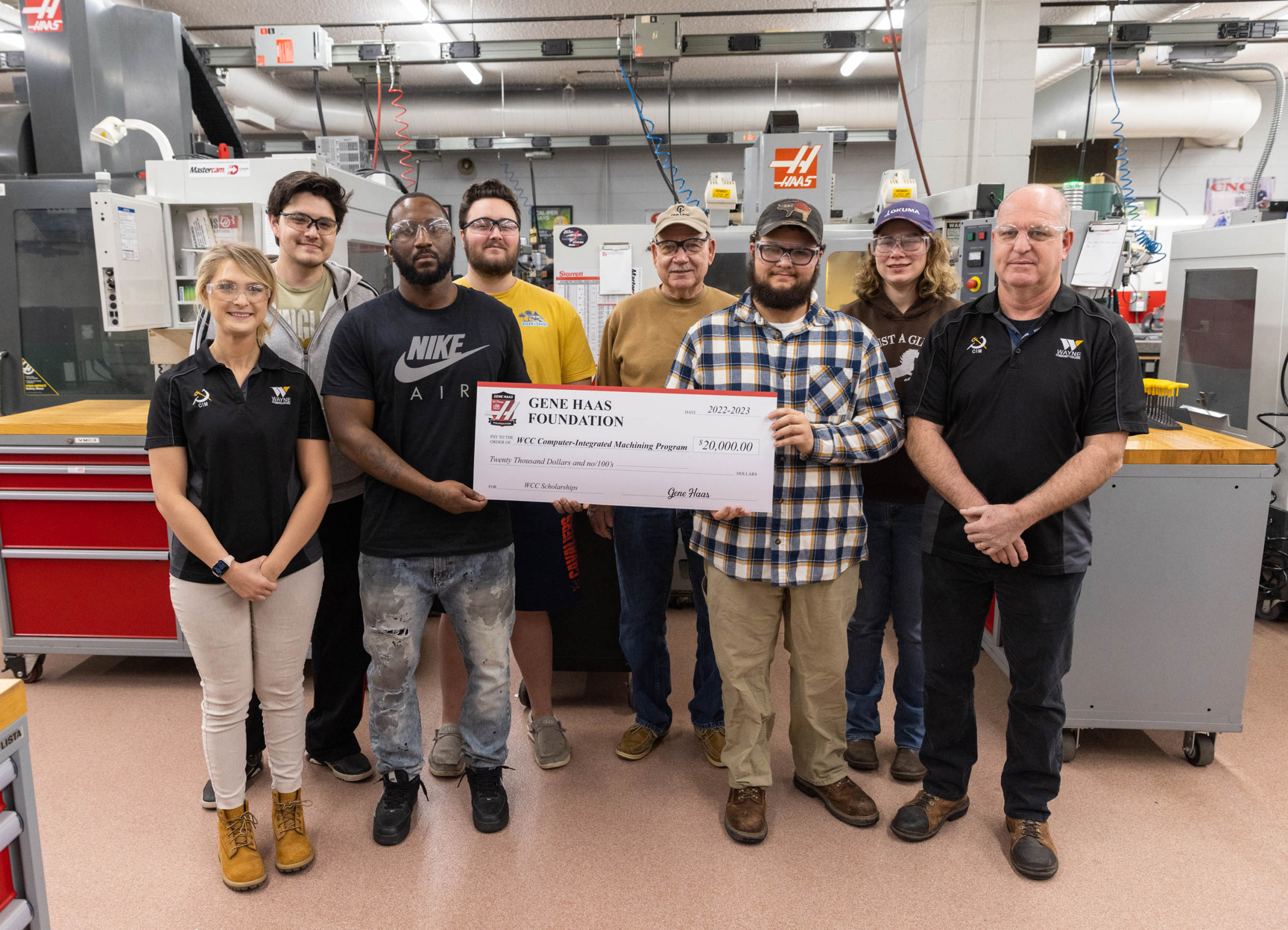 Haas Foundation Helps Machining Students