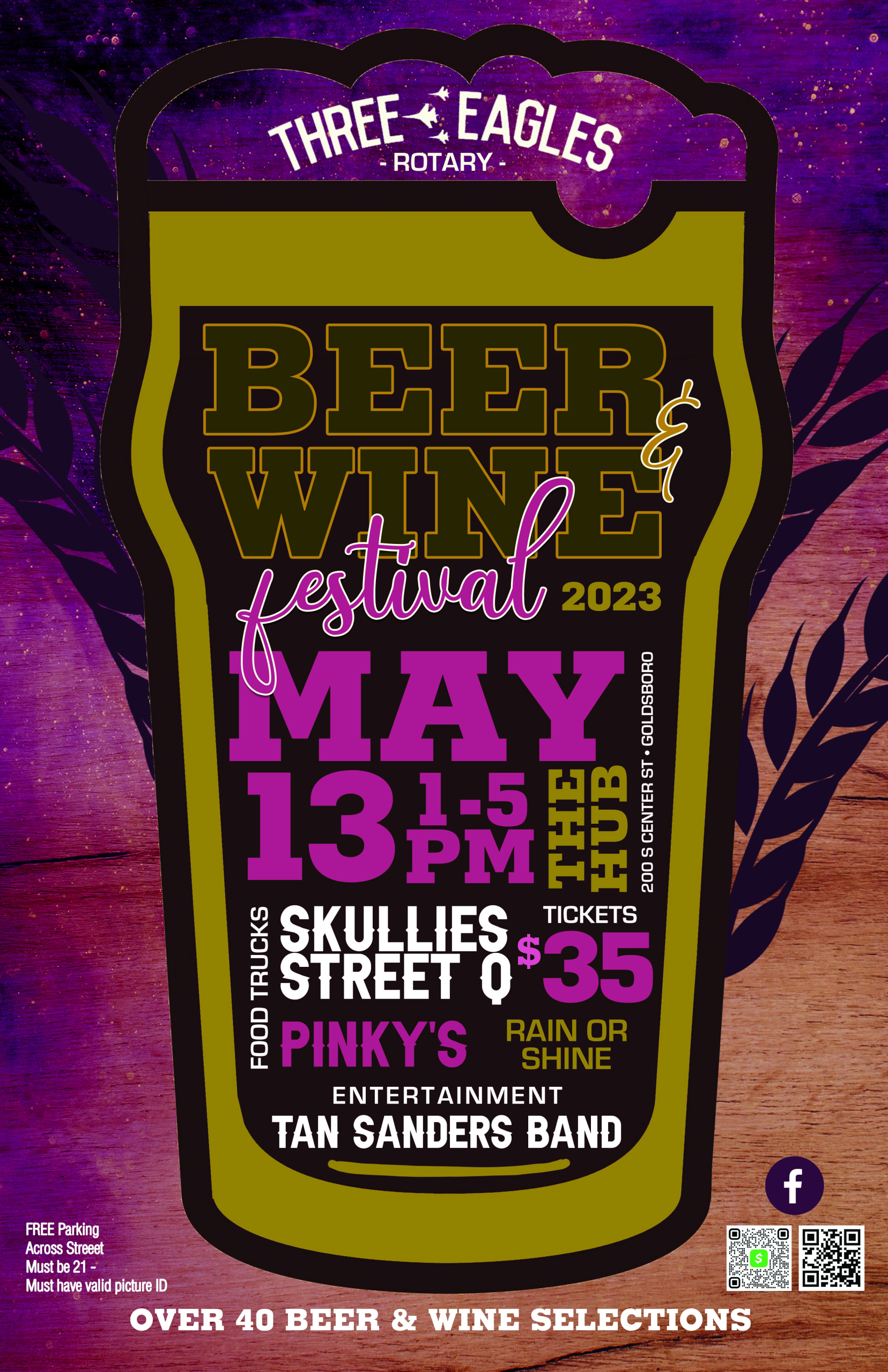 Rotary Beer and Wine Festival is May 13th