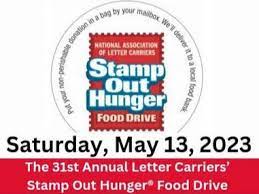 Stamp Out Hunger This Saturday