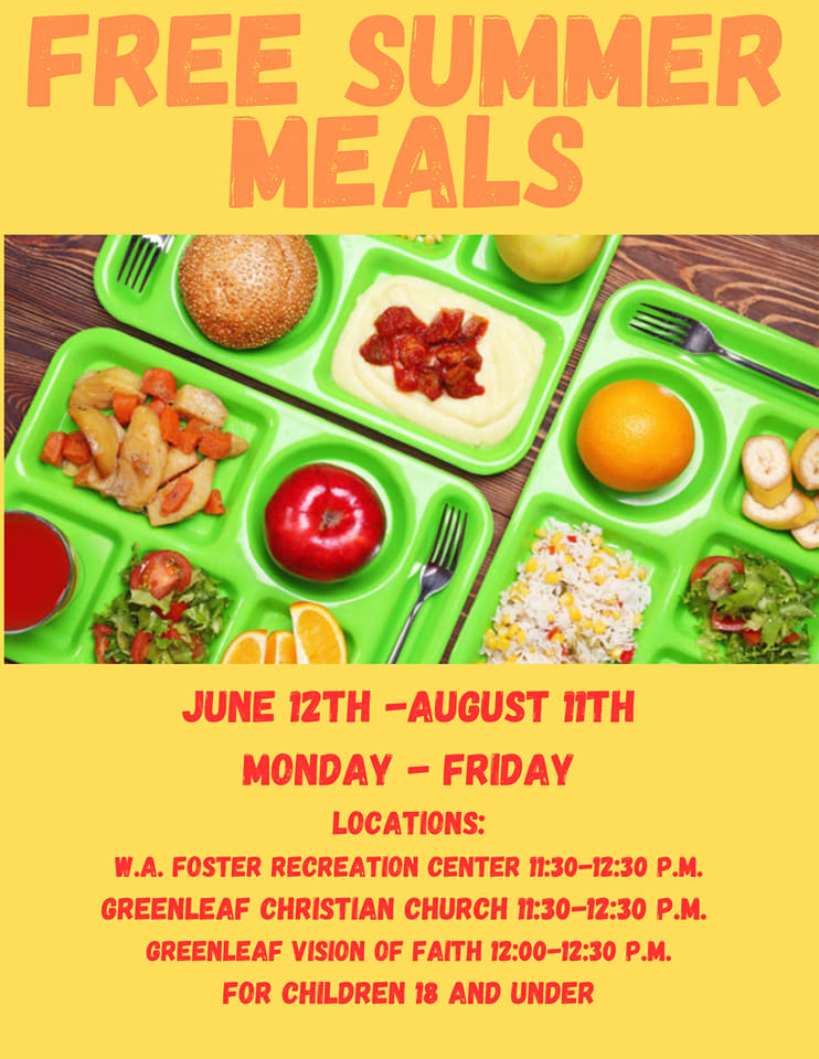 Summer Food Program Begins June 12th