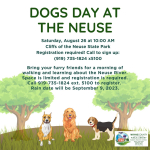 Dogs Day At the Neuse Scheduled for Aug. 26