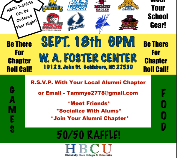 W.A. Foster Center Hosting HBCU Mixer