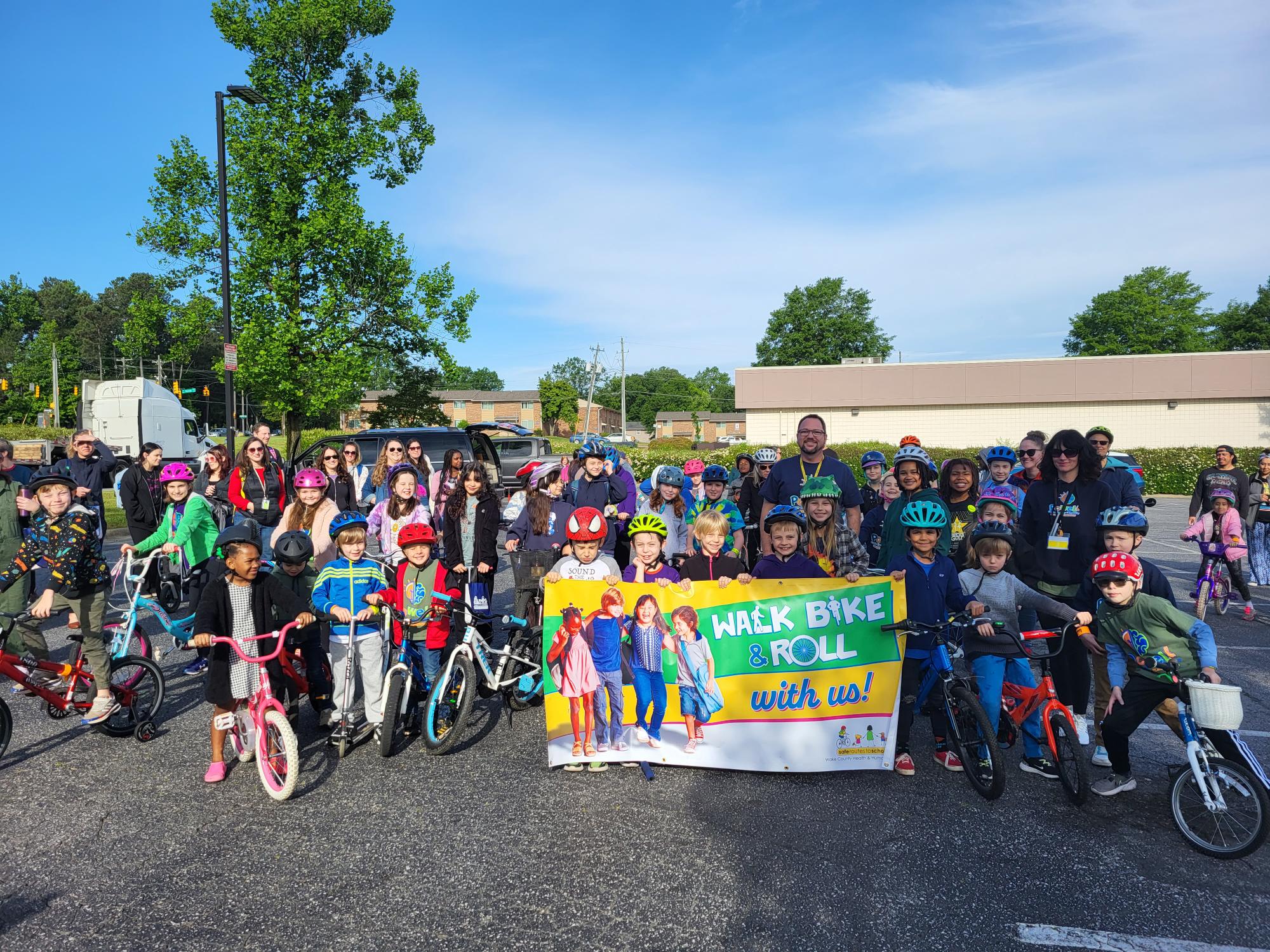 North Carolina Celebrates National Walk and Roll to School Day