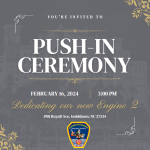 Goldsboro Fire Department Hosting Push-In Ceremony