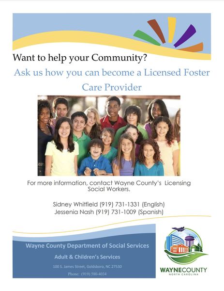 Foster Care Information and Application Day Being Held