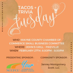 Chamber Hosting Tacos + Trivia Tuesday
