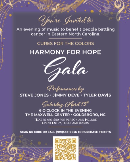 Cures for the Colors Gala Scheduled for April