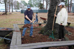 Large Group Turns Out to Clean Up Westbrook Park