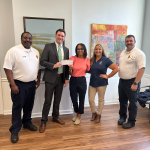 HBHK Makes Donation to GFD Hook and Ladder Camp
