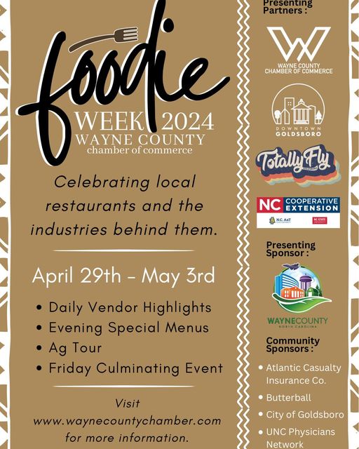 Wayne County Chamber Hosting Foodie Week