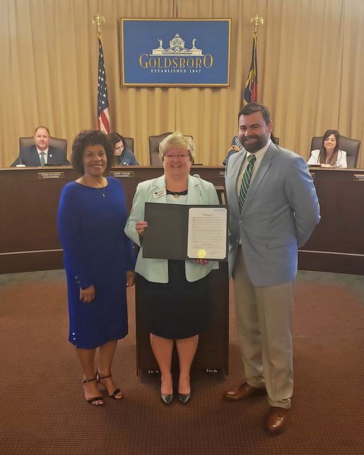 April Proclaimed Community College Month by Goldsboro City Council