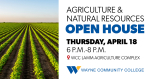 WCC Agriculture and Natural Resources Department to Hold Open House