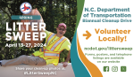 N.C. DOT Spring Litter Sweep Begins Saturday