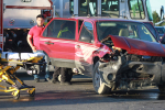 Saturday Afternoon Wreck Sends Three to Hospital