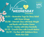 Wellness Wednesday Being Held Each Week in May