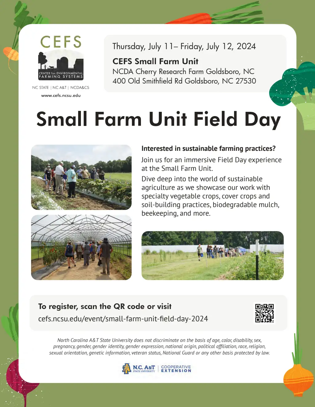 Small Farm Unit Field Day