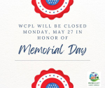 Wayne County Public Library to Close for Memorial Day