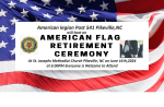 Pikeville American Legion Hosting American Flag Retirement Ceremony