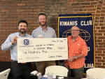 Sunrise Kiwanis Make Donation to Habitat for Humanity