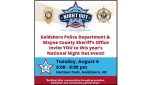 41st Annual National Night Out Being Held Aug. 6
