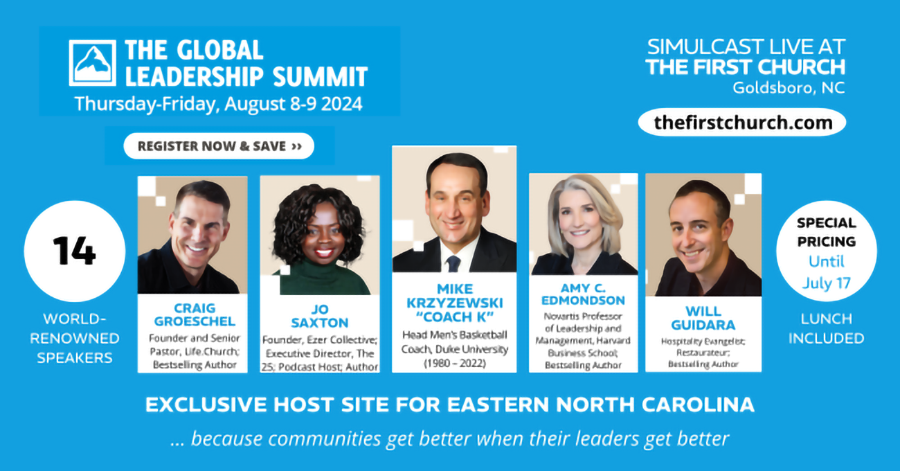 First Church Hosting Simulcast of Global Leadership Summit