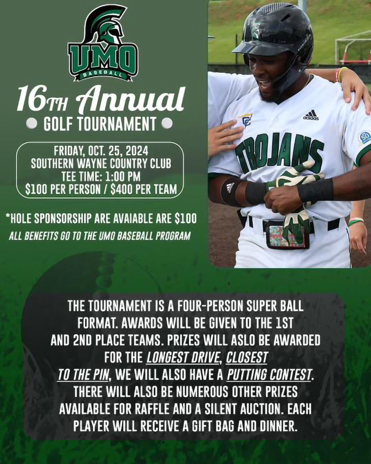 UMO Baseball 16th Annual Golf Tournament