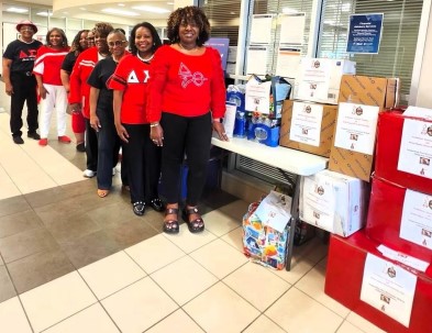 Goldsboro Alumnae Chapter of Delta Sigma Theta Providing Relief for Hurricane Helene