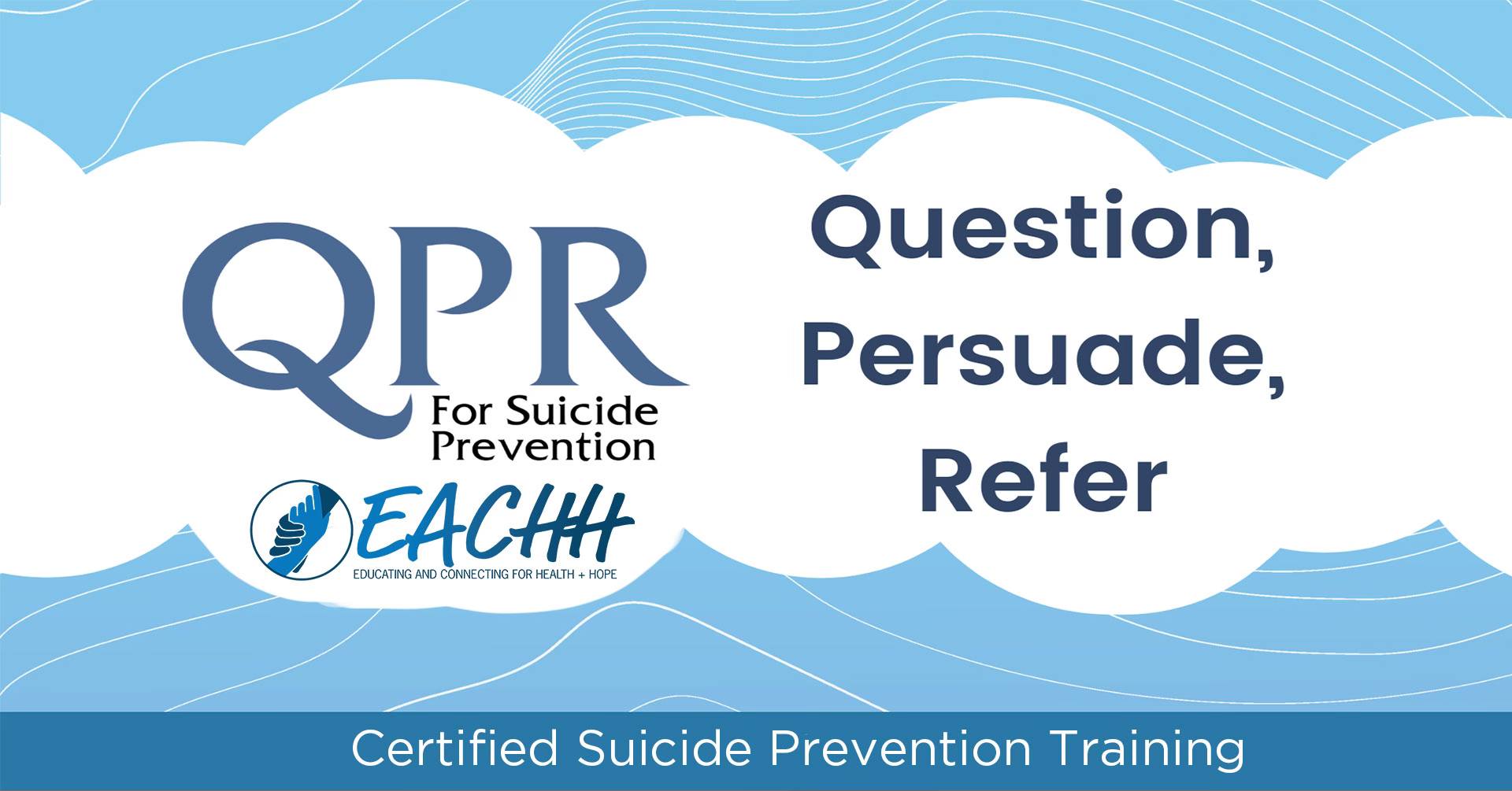 Suicide Prevention Training Being Held Oct. 29