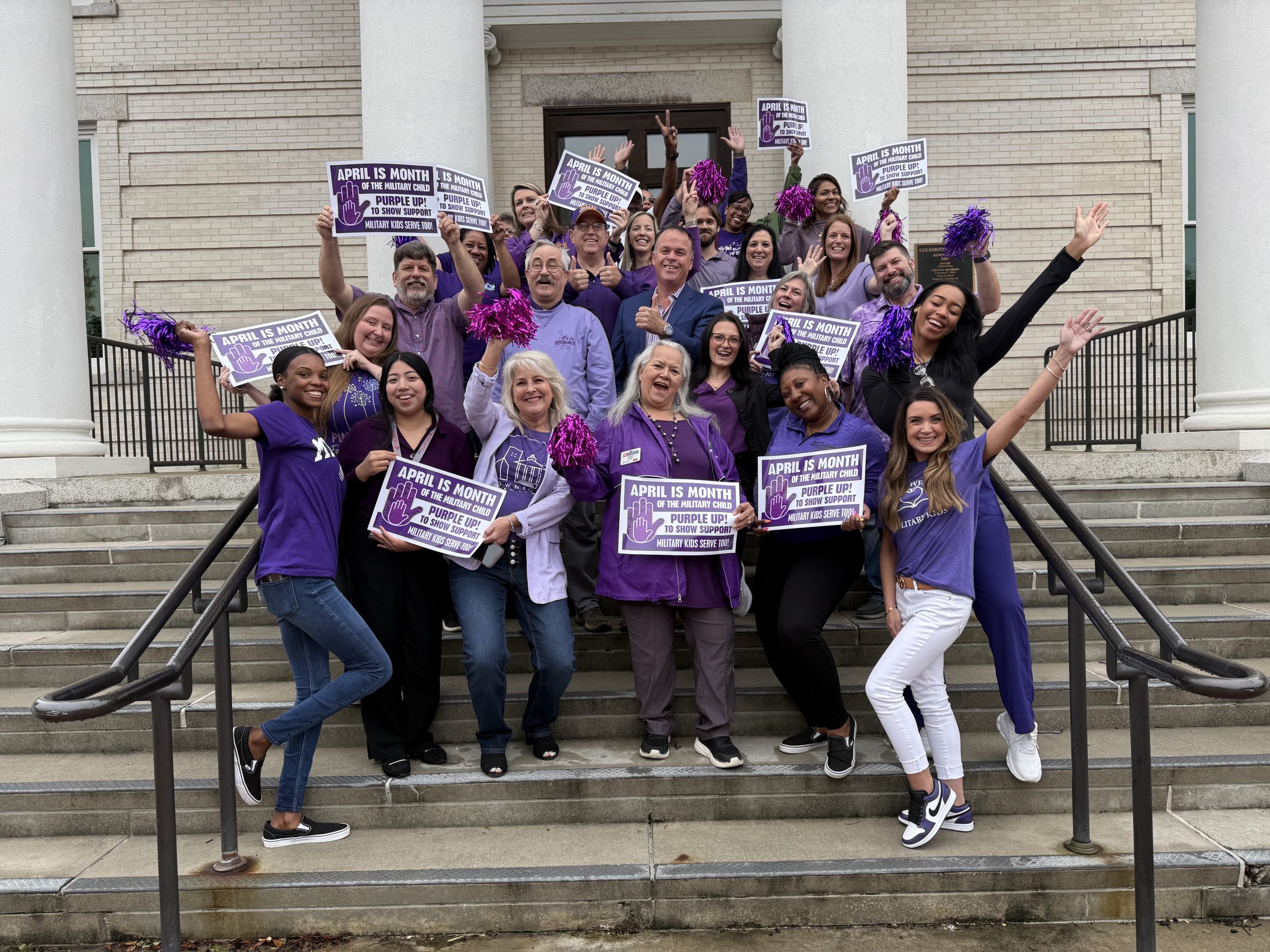 Celebrating Military Child Month – Purple Up Day