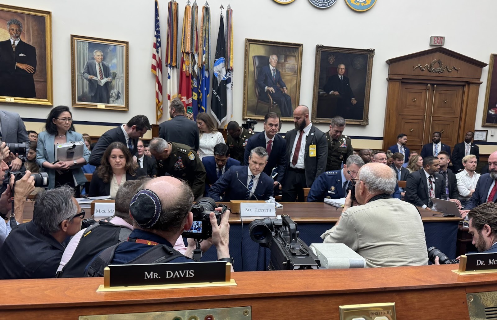 House Armed Services Hearing: Congressman Davis Pushes for Stronger Future for Seymour Johnson
