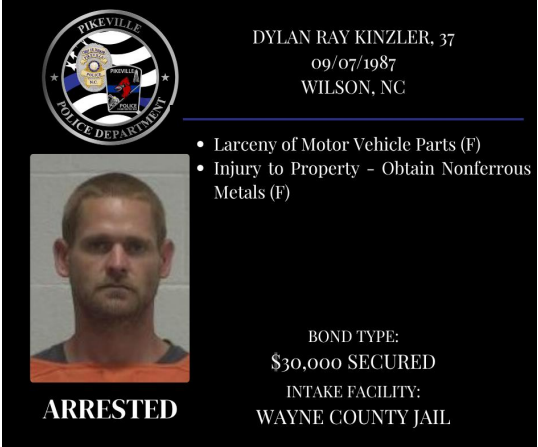 Traffic Stop Leads to Arrest on Outstanding Warrants