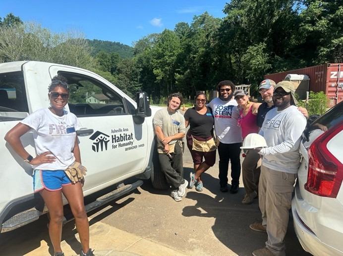 IGA and Outreach Teams Partner with Local Organizations for Community Service in Asheville