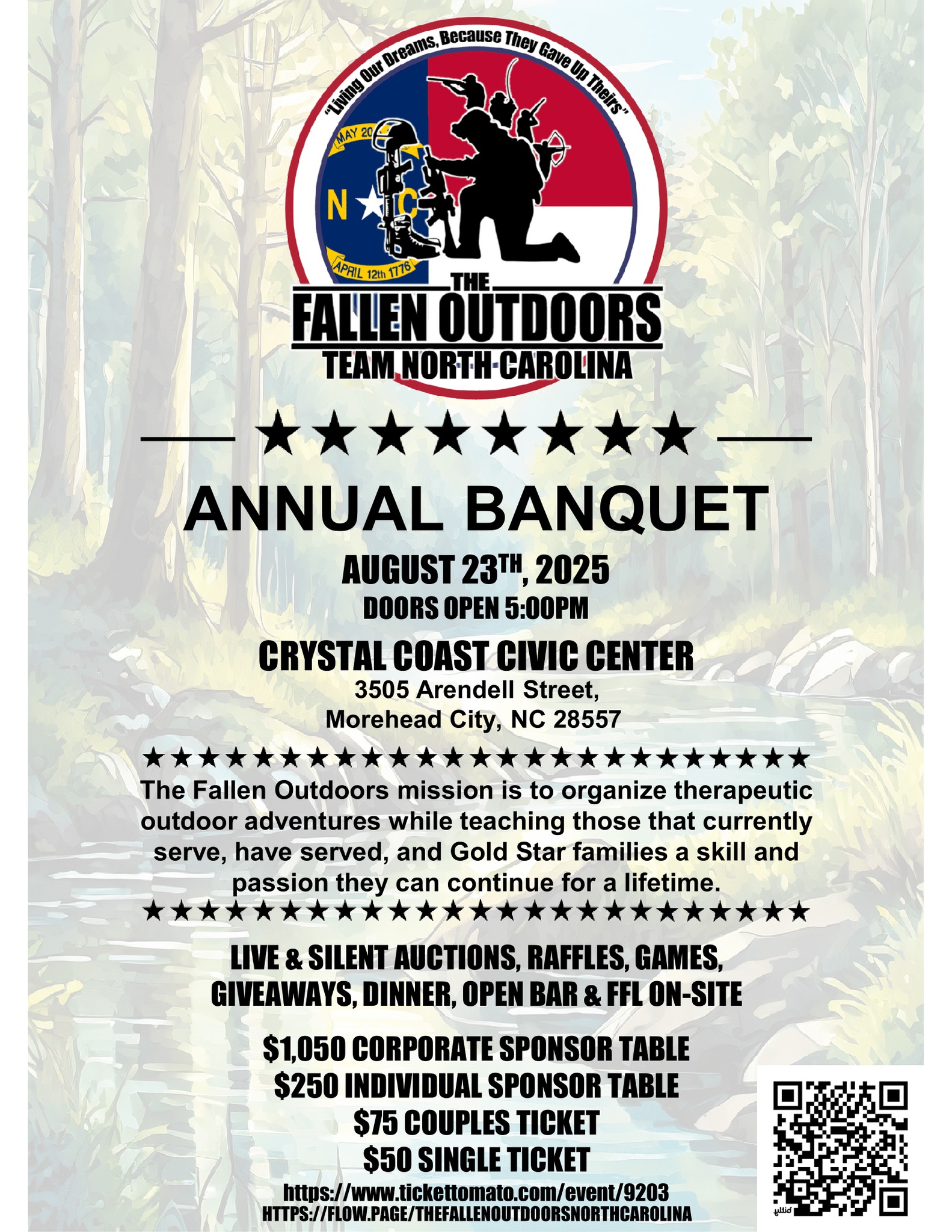 The Fallen Outdoors Annual Banquet