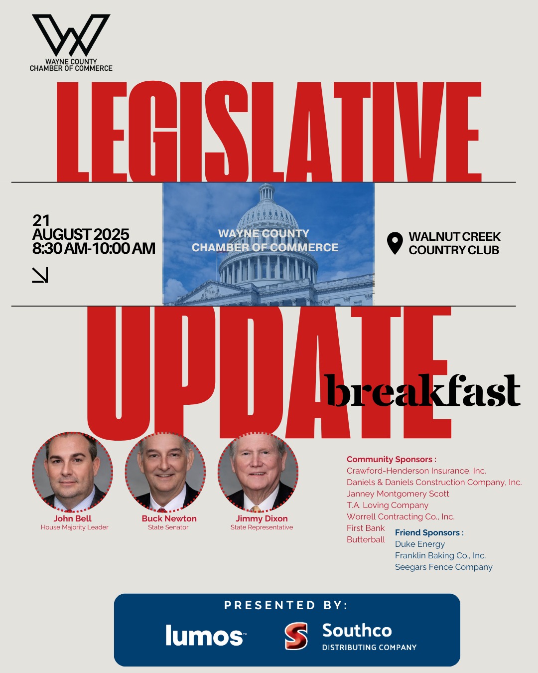 Legislative Update Breakfast